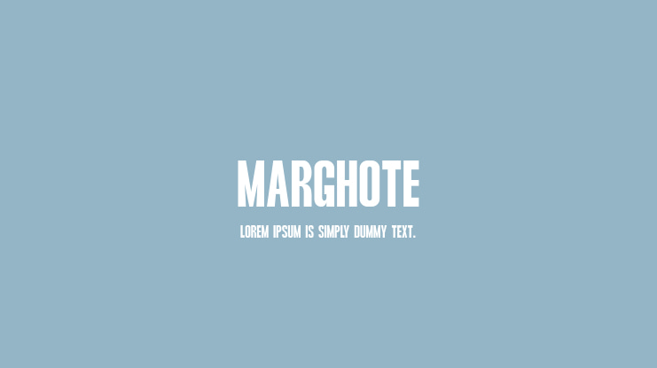 Marghote Font