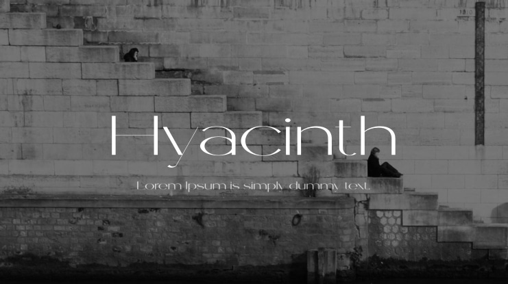 Hyacinth Font