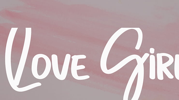 Love Girl Font