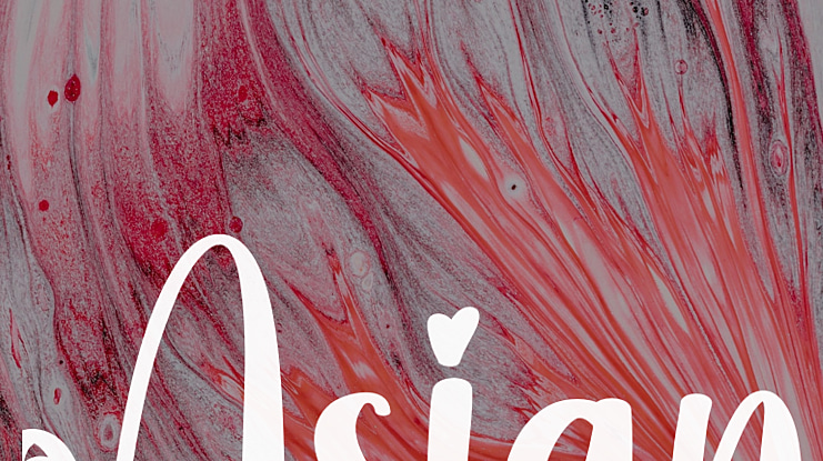 Asian Font