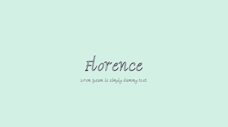 Florence Font