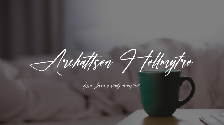 Archattson Hollmytro Font