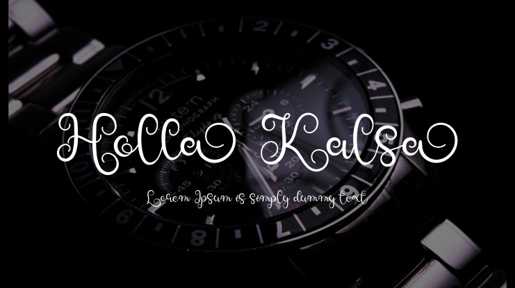 Holla Kalsa Font