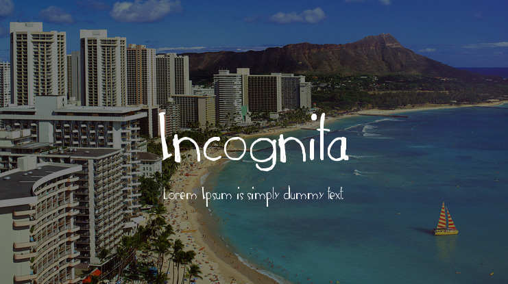 Incognita Font