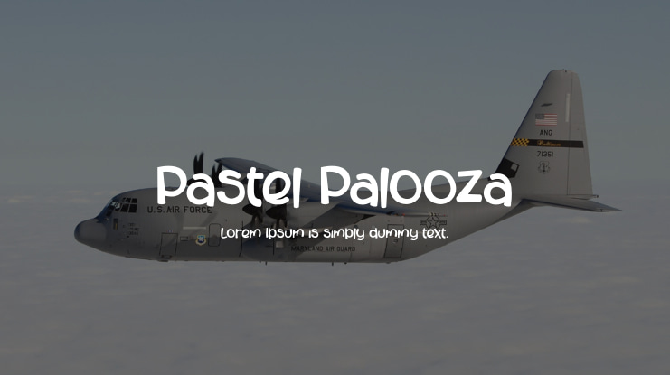 Pastel Palooza Font Family