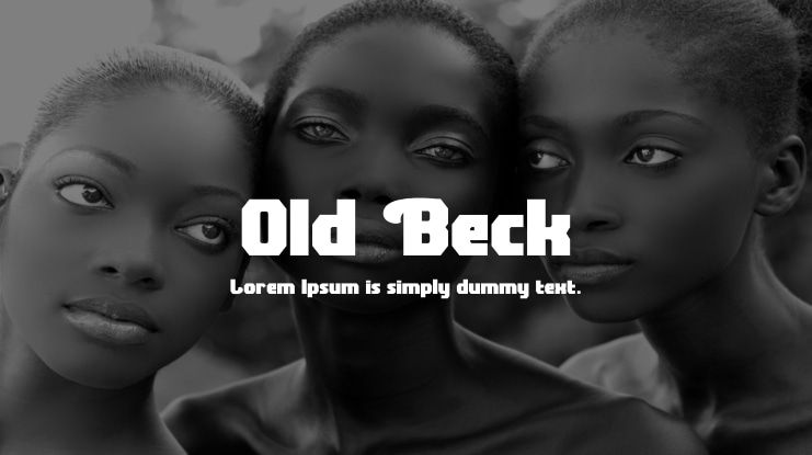 Old Beck Font Family