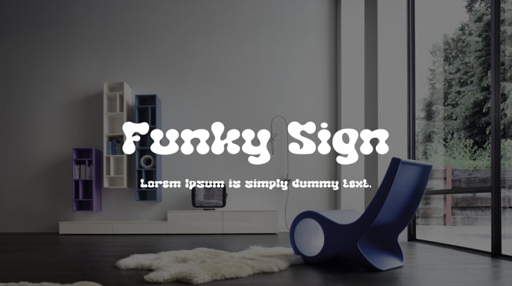 Funky Sign Font Family