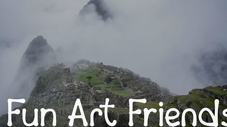 Fun Art Friends Font