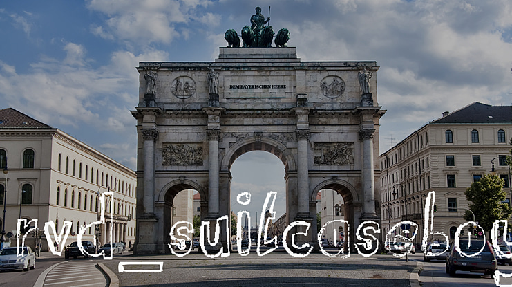 RvD Suitcaseboy Font