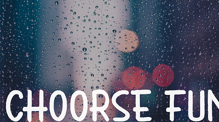 Choorse Fun Font