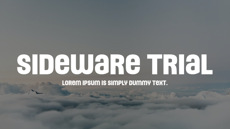 Sideware Trial Font