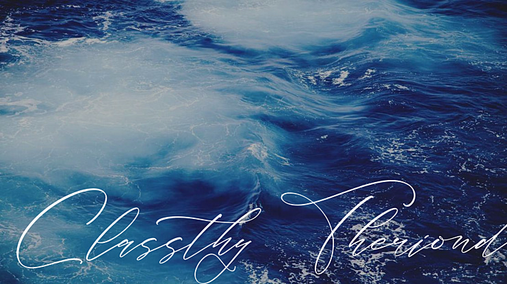 Classthy Theriond Font Family