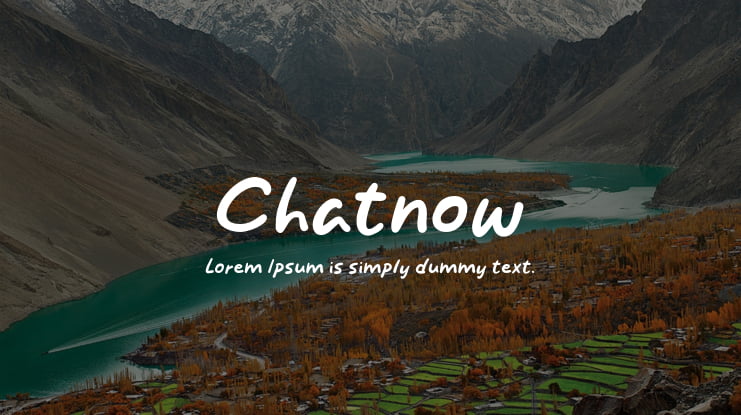 Chatnow Font