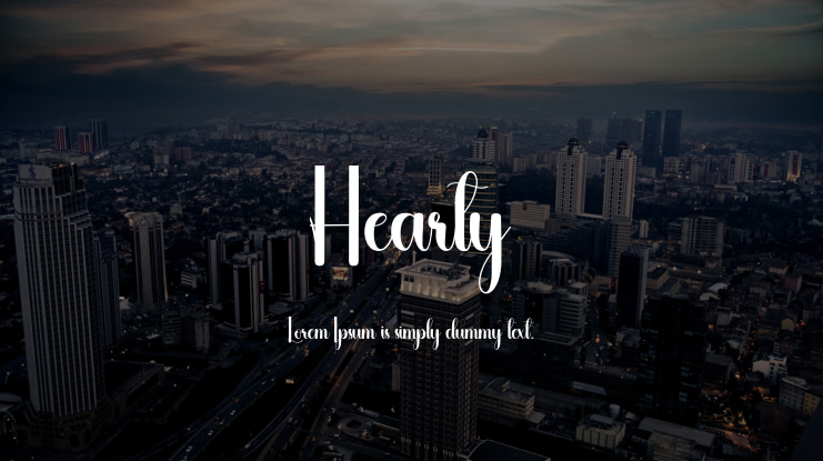 Hearty Font