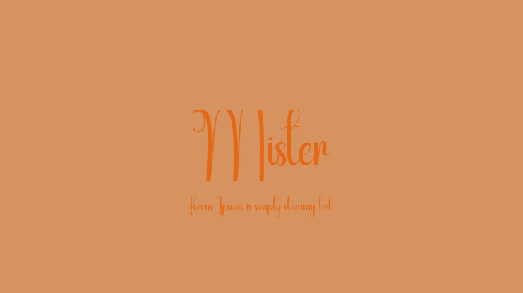 Mister Font