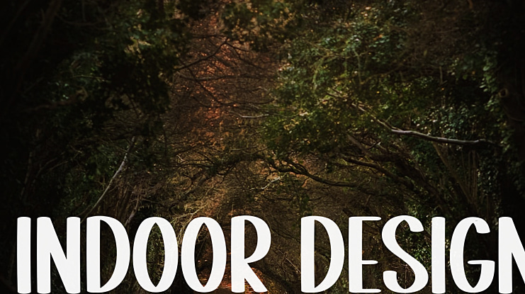 Indoor Design Font