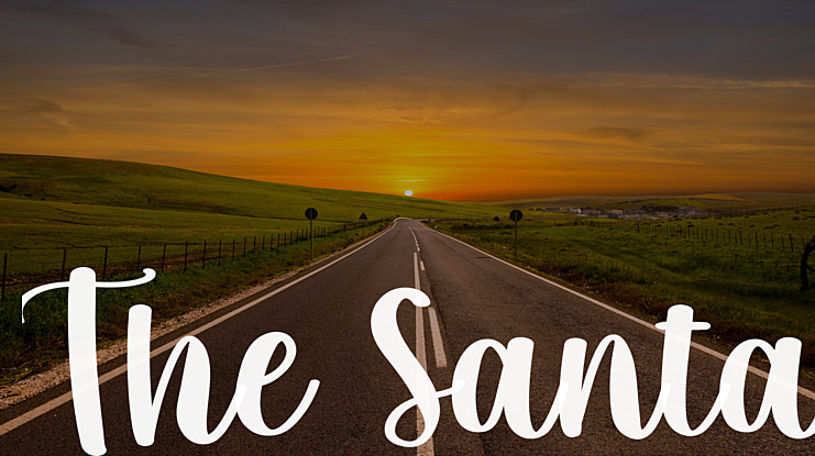 The Santa Font