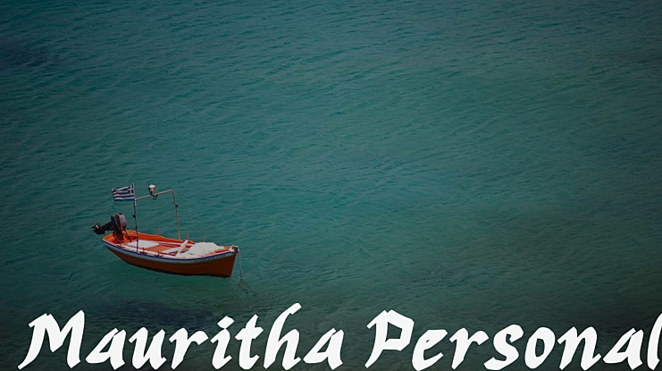 Mauritha Personal Font