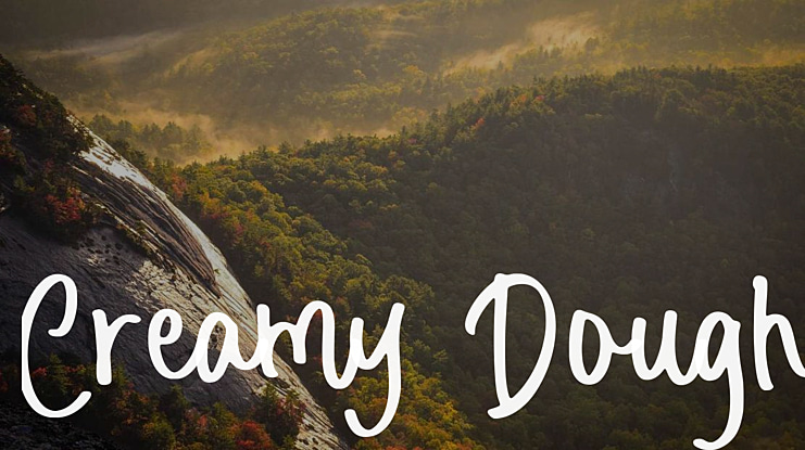 Creamy Dough Font