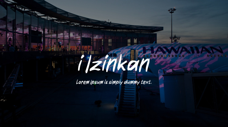 i Izinkan Font