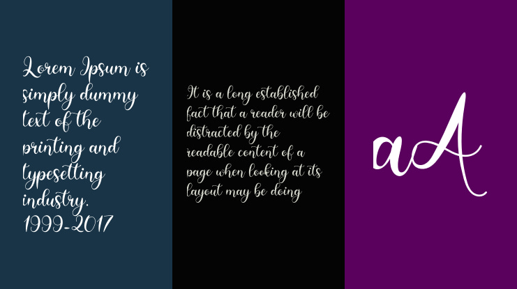 Katlina Birthdate Font