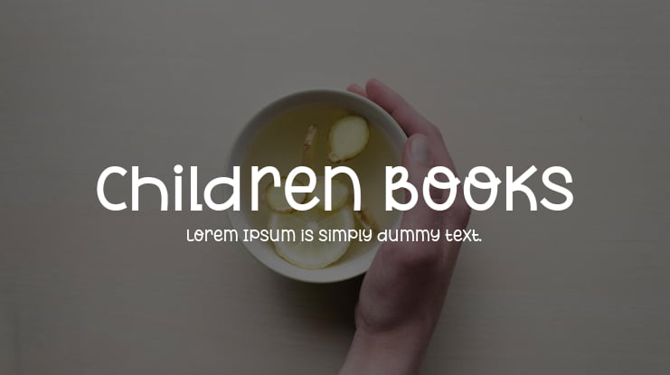 Children Books Font