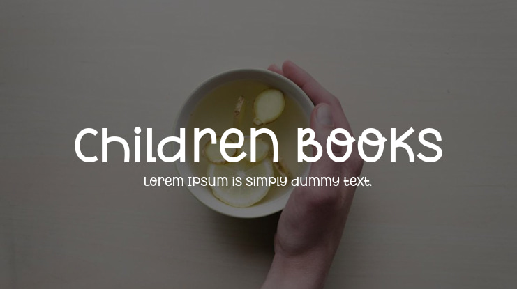 Children Books Font