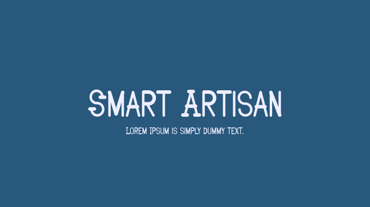 Smart Artisan Font