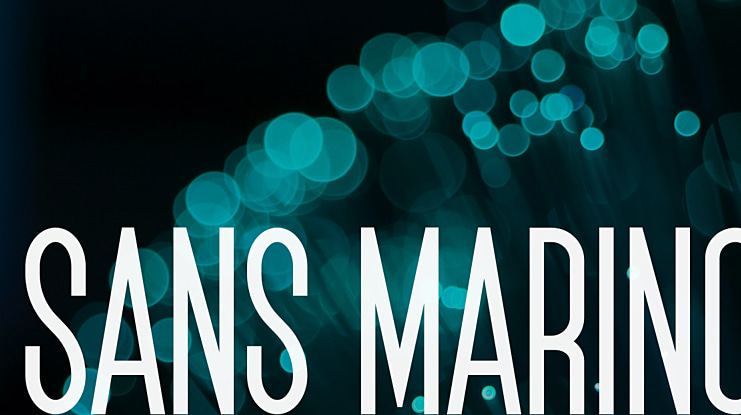 Sans Marino Font
