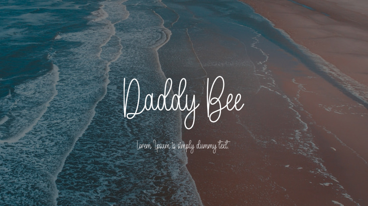 Daddy Bee Font