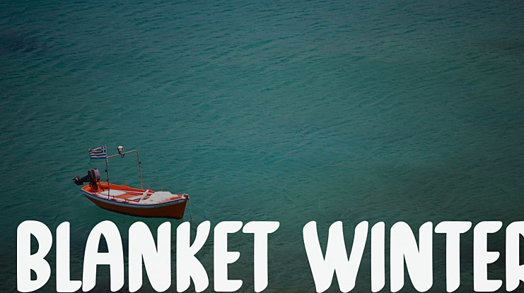Blanket Winter Font