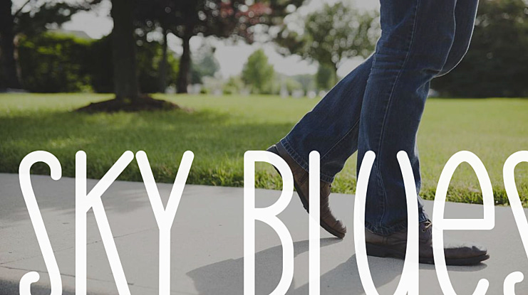 Sky Blues Font
