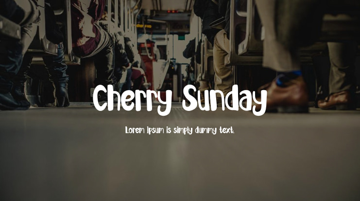 Cherry Sunday Font