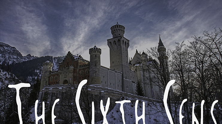 The Sixth Sense Font