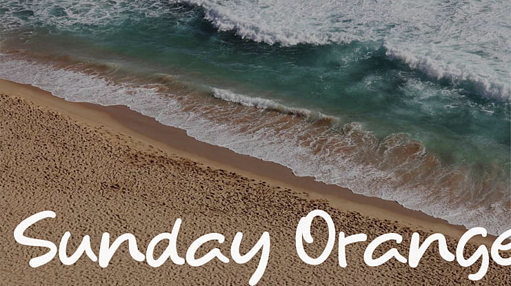 Sunday Orange Font