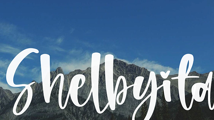 Shelbyita Font