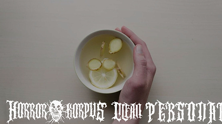 Horror Korpus Clean PERSONAL Font Family