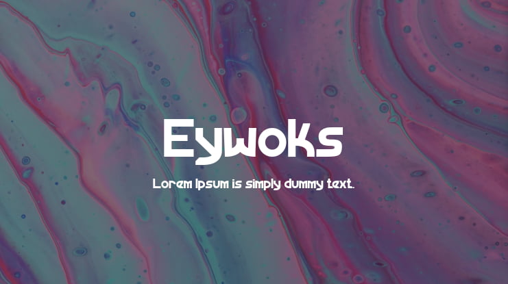 Eywoks Font