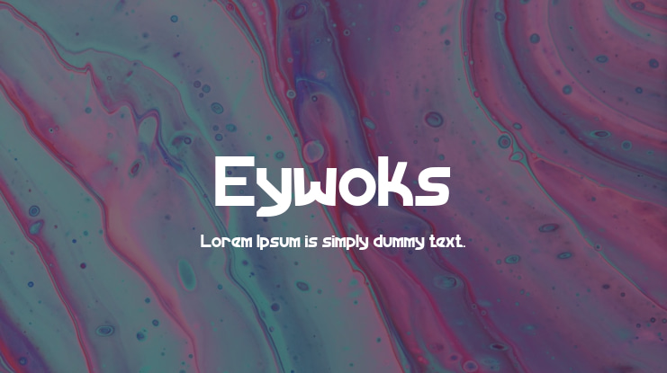 Eywoks Font