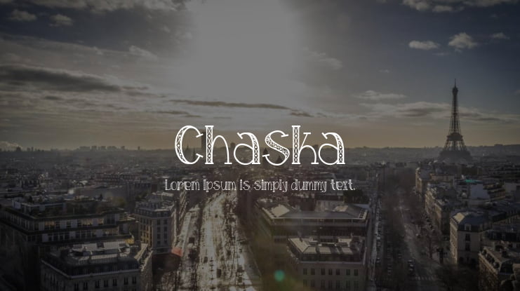 Chaska Font