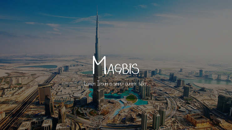 Magbis Font