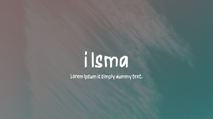 i Isma Font