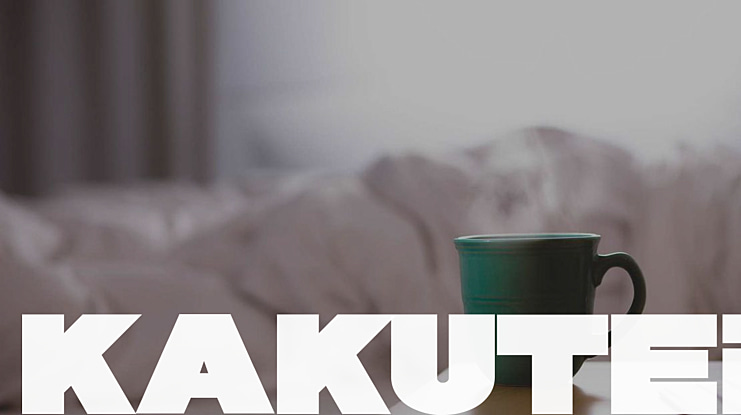 KAKUTEI Font