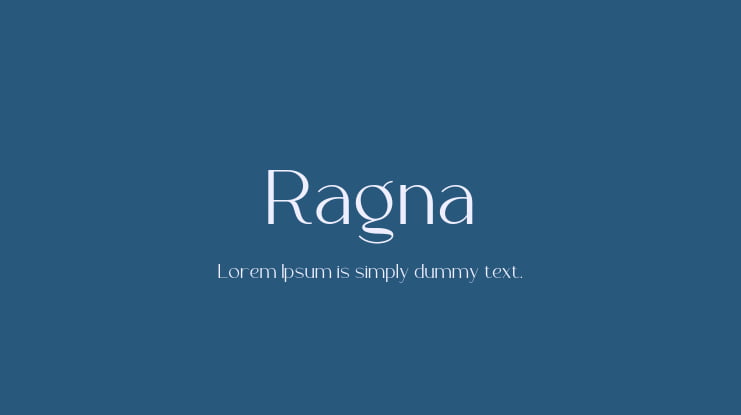 Ragna Font