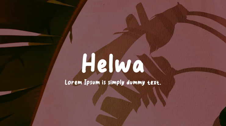 Helwa Font