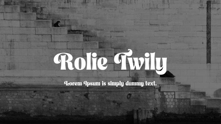 Rolie Twily Font