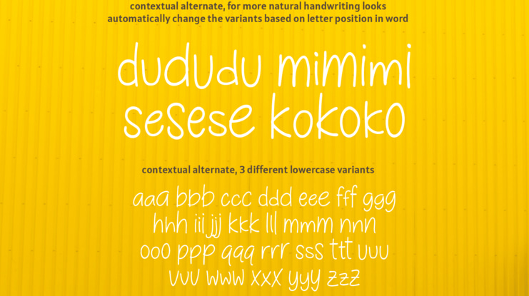 Banana Moonpie Font