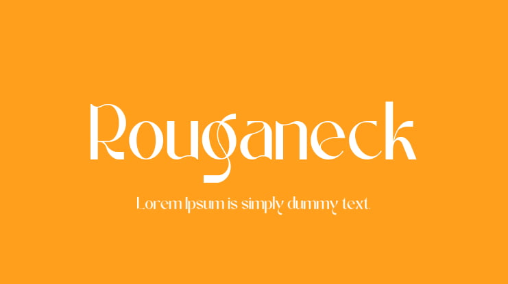 Rouganeck Font