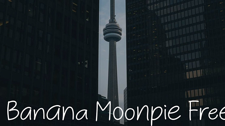 Banana Moonpie Free Font
