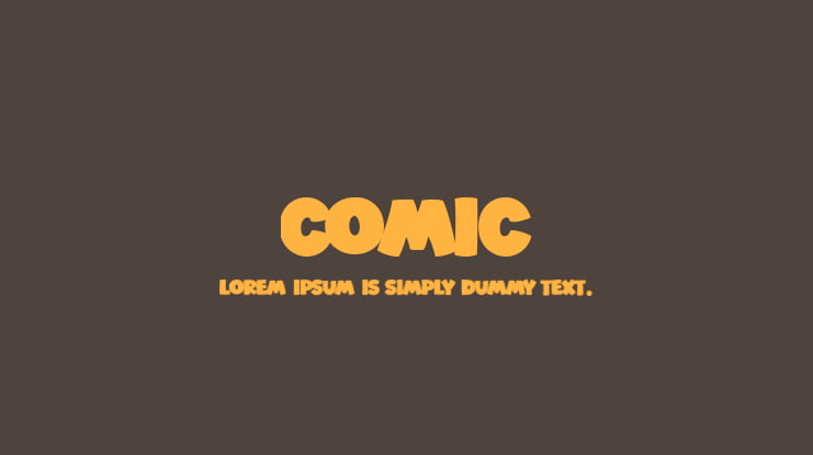 Comic Font